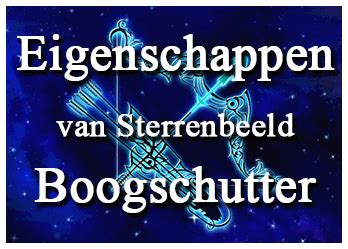 boogschutter eigenschappen|Boogschutter